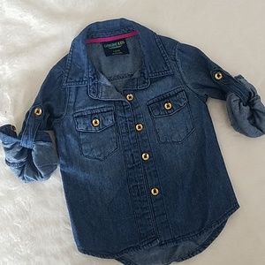 Genuine Kids blue jean shirt